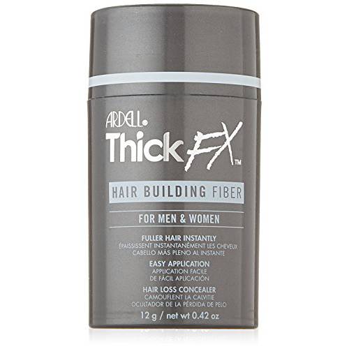 Ardell Thick FX Medium Brown Hair Building Fiber for Fuller Hair Instantly, 0.42 oz