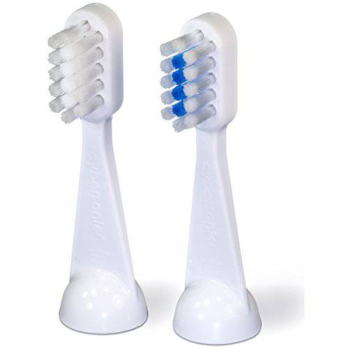 Cybersonic Traditional Replacement Brush Heads, 4 Pack, Compatible With All Cybersonic Electric Toothbrushes