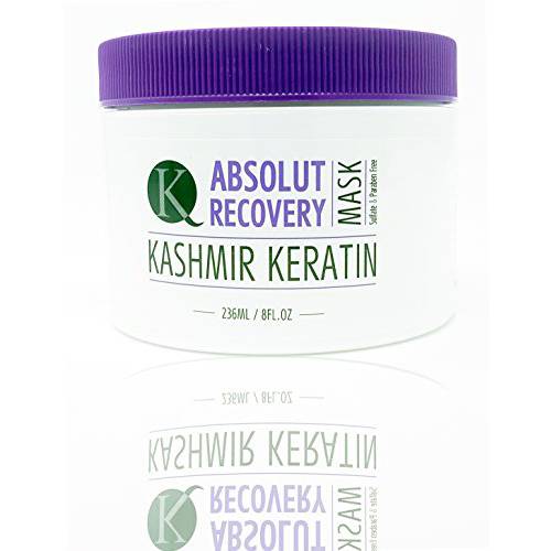 Kashmir Keratin Absolute Recovery Treatment Mask Sulfate And Paraben Free For Very Damaged Hair (16 Fl. Oz)