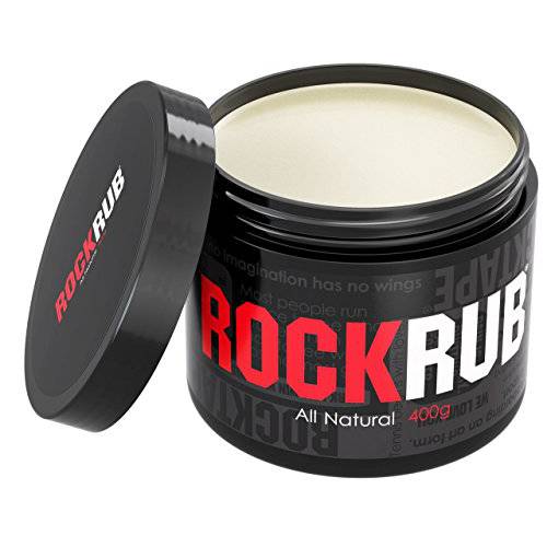 RockTape RockRub Unscented Wax Oil for Physical Therapy, 400 Gram