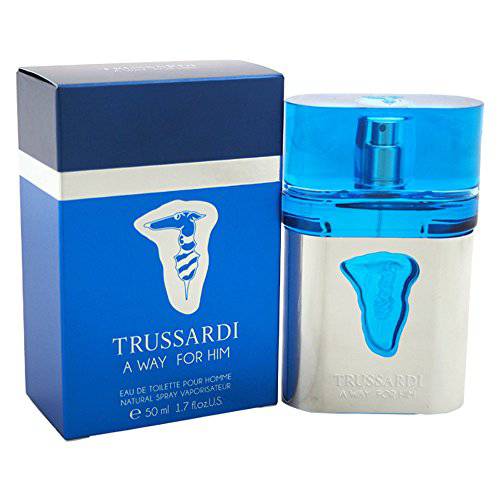 Trussardi | A Way for Him | Eau de Toilette | Spray for Men | Oriental Woody Scent | 3.4 oz