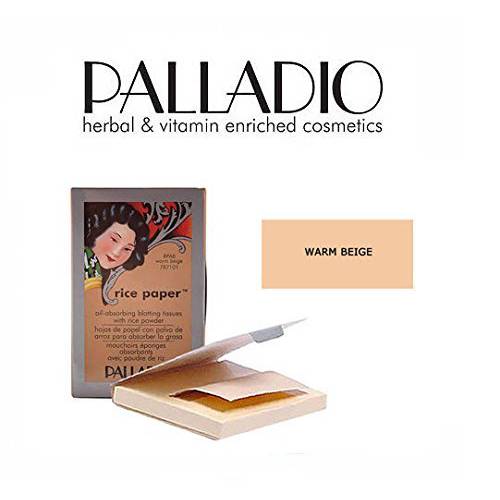 Palladio Rice Powder, Loose Setting Powder, Absorbs Oil, Leaves Face Looking and Feeling Smooth, Helps Makeup Last Longer For a Flawless, Fresh Look, Warm Beige, Pack of 3