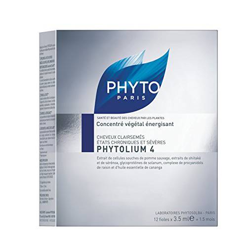 PHYTO Phytolium 4 Botanical Densifying Scalp Treatment, 12 flasks