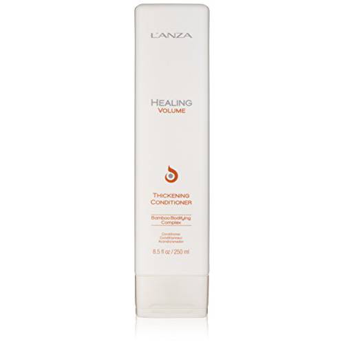 L’ANZA Healing Volume Thickening Conditioner, Boosts Shine, Volume, and Thickness to Fine and Flat Hair, Rich with Bamboo Bodifying Complex and Keratin (8.5 Fl Oz)