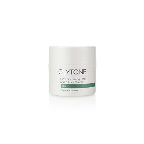 Glytone Ultra Softening Heel And Elbow Cream With 29.5 Free Acid Value Glycolic Acid & Glycerin, At-Home Pedicure, Exfoliate, Retexturize, Moisturize, Fragrance-Free, 1.7 oz.
