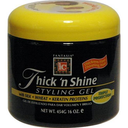 Fantasia IC Thick’n Shine Styling Gel 16 oz. (Pack of 2)