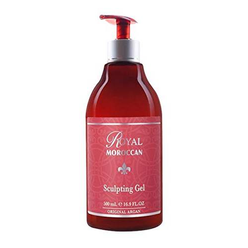 Sculpting Gel | Moroccan Argan Oil For Hair | Curly Hair Styling Gel | Hair Styling & Smoothing Products | Quick Drying | Royal Moroccan Argan Oil Hair Products 500 ml (16.9 fl oz)