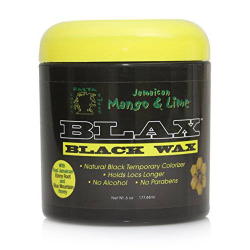 Jamaican Mango and Lime Blax Black Wax, 6 Ounce (Pack of 6)