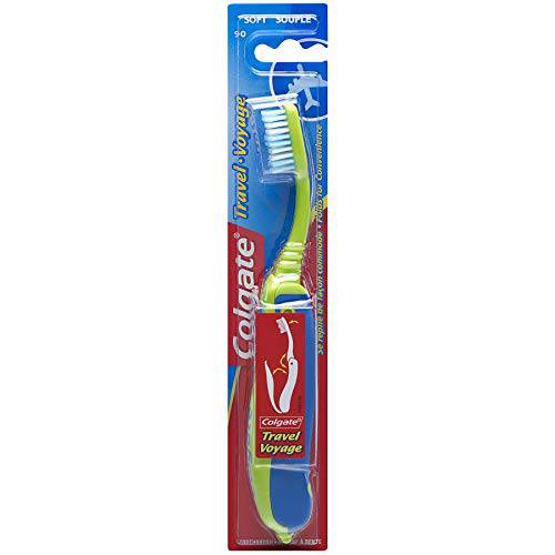 Colgate Travel Toothbrush, Soft, 12 Pack