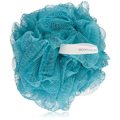 EcoTools Exfoliating Ecopouf (Pack of 6) Fine Netting Pouf Rich Lather, Gentle Cleansing, and Exfoliation for Smoother, Softer Skin Self Care Through Skin Care, Assorted