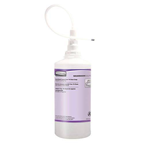 Technical Concepts Rubbermaid Commercial FG4015411 Enriched Hand Soap Lotion with Moisturizers, Foam Soap - 1600 ml, Free N’ Clean (FG750390)