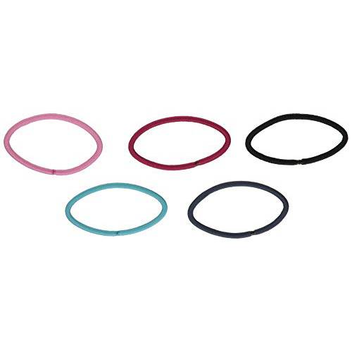 Scunci Effortless Beauty Large No-damage Pastel Elastics, 30-Count (Colors May Vary) (3-Pack)