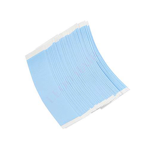 Lace Front | Walker Double Sided Blue Hair Tape Sticker Strip Adhesive Holder Waterproof Human Hair Men & Women Toupee Tape Lace Front Wig Hair System Replacement Extension | Contour C(36pcs x 1 Bag)