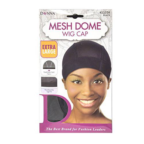 Donna Mesh Dome Wig Cap (Mesh Dome Cap (X Large))