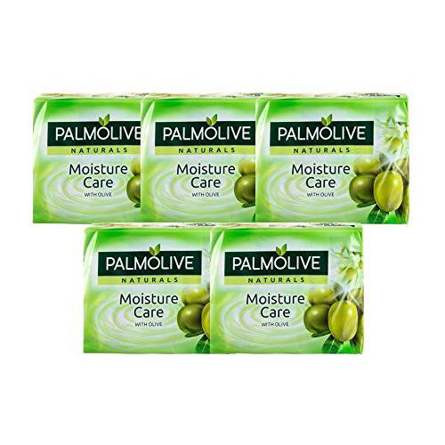 Palmolive Naturals - Moisture Care Olive & Milk soaps (Pack of 4)