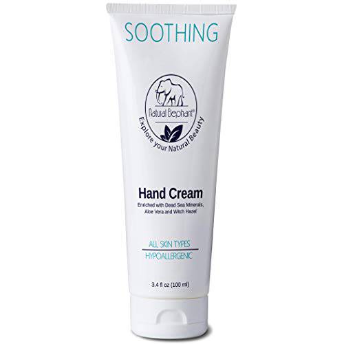 Natural Elephant Soothing Hand Cream with Dead Sea Minerals 3.4 fl oz (100ml)