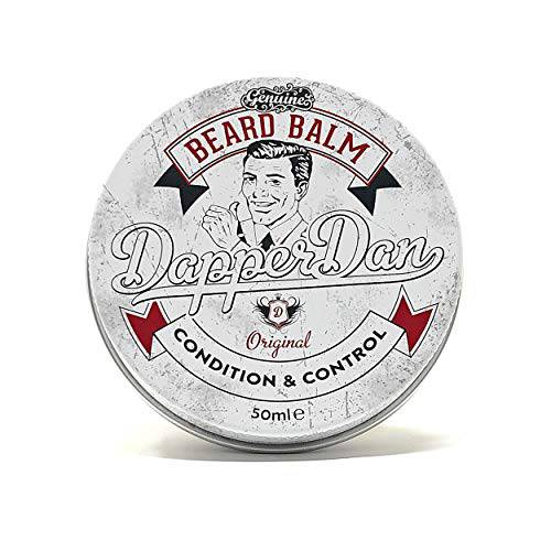 Dapper Dan Nourishing Beard Balm, With A Blend of Essential Oils And Waxes Giving A More Nourished, Conditioned, Moisturised Beard, 1 x 50 ml