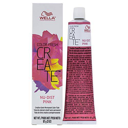 Wella Color Fresh Semi-permanent Color - Nudist Pink By for Unisex - 2 Ounce Hair Color, 2 Ounce