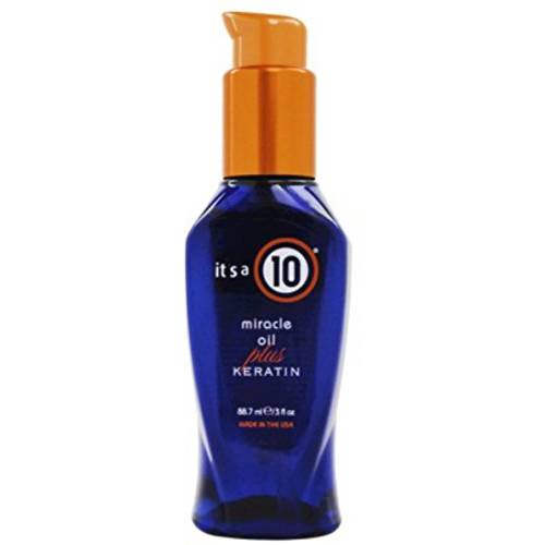 It’s a 10 Haircare Miracle Oil Plus Keratin, 3 fl. oz. (Pack of 3)