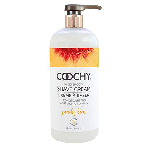 Classic Brands LLC 74037: Coochy Shave Cream Peachy Keen 32 fl.oz
