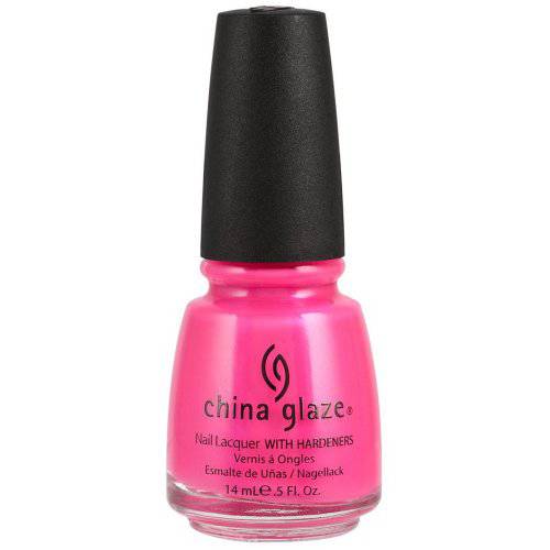 China Glaze Nail Polish, Pink Voltage, 0.5 Ounce