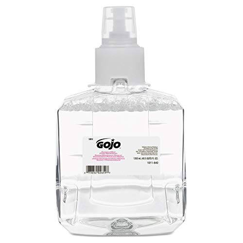 Gojo 191102Ct Foam Handwash Ltx Refill, 1200Ml, 2/Ct,Clear/Mild