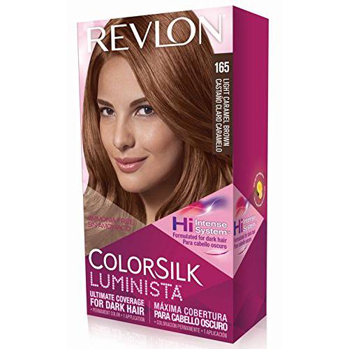 Revlon Colorsilk Luminista Haircolor, Light Carmel Brown, 1 Count