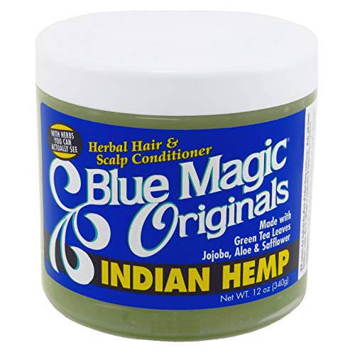 Blue Magic Originals Indian Hemp 12 Ounce Jar (354ml) (2 Pack)