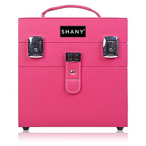 SHANY Color Matters - Nail Accessories Organizer and Makeup Train Case - Sugar Gum