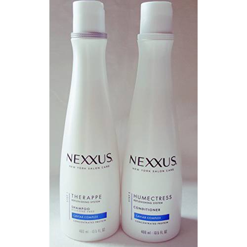 Nexxus Shampoo & Conditioner Combo Pack, Therappe Humectress, Caviar Complex, 13.5 Oz Each