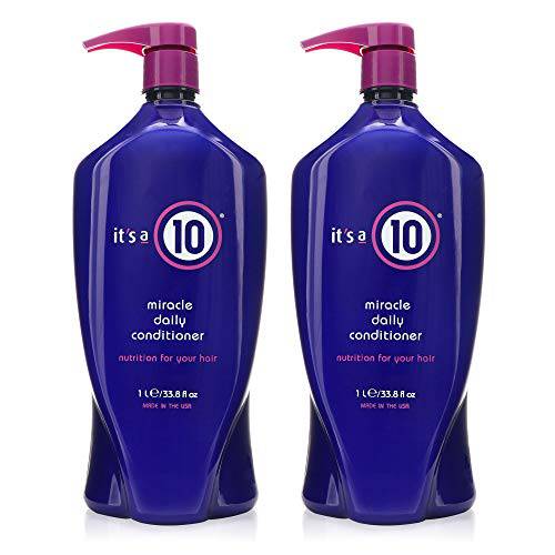 It’s a 10 Haircare Miracle Daily Conditioner, 33.80 fl. oz. (Pack of 2)