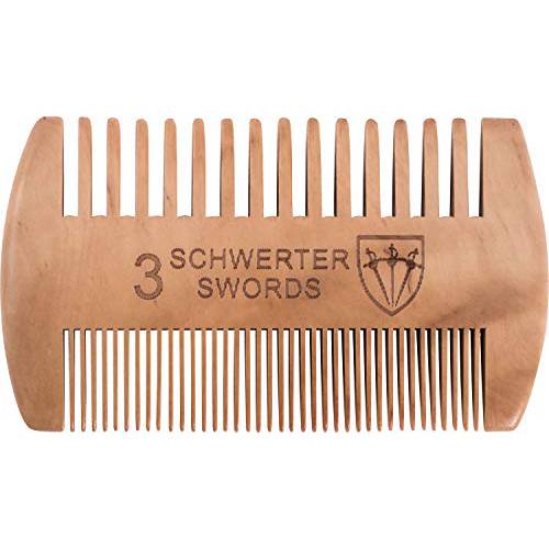 3 Swords Germany – beard mustache care comb (VGW)