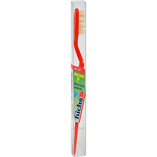 FUCHS BRUSHES Record V Adult Soft Toothbrush, 1 EA