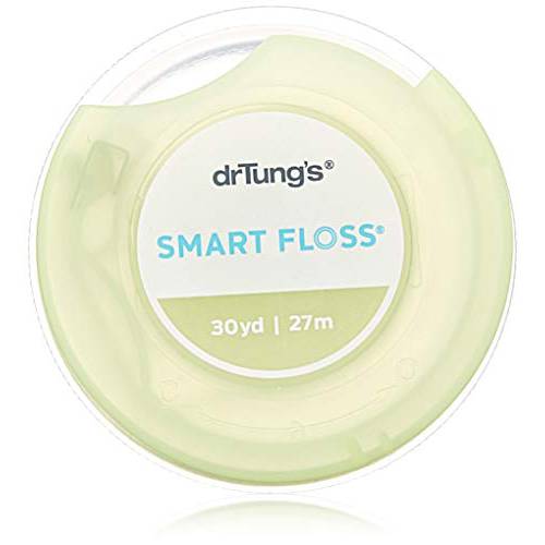 Dr. Tung’s Smart Floss, 30 yds, Natural Cardamom Flavor 1 ea Colors May Vary (Pack of 10)