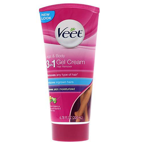 VEET Hair Removal Cream Sensitive Formula 6.78 oz (Pack of 4)