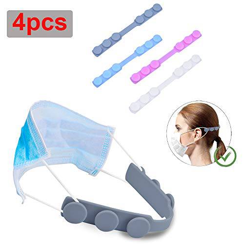 Adjustable Mask Strap Extender,Anti-Tightening Mask Holder Ear Strap Masks Extension Hook for Extending Masks Buckle Band