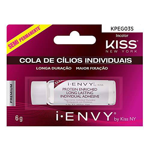 Kiss I Envy Clear03 Individual Eyelash Adhesive 0.21oz