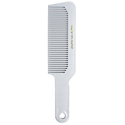 Barber Salon Beauty Hair Krest 9001 8 3/4 Flattop Cutting Comb SB-K9001-WHITE