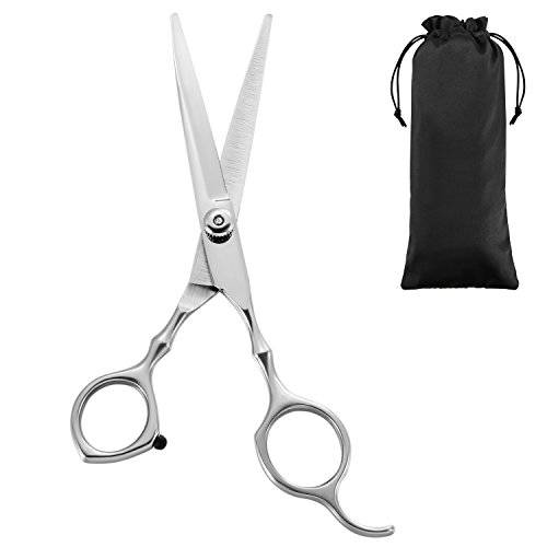 Vtrem Hair Scissors Professional Stainless Steel 6.7 Inches Precision Barber Hair Cutting Shears with Extremely Sharp Blades Perfect for Trimming Texturing Salons Home Use
