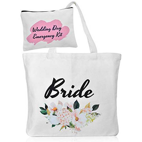 ECOHIP Bride To be Bag Tote for Women Bridal Shower Bachelorette Wedding Day gifts