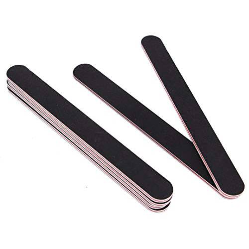 BEAUTOPE 16 PCS Professional Double Sided Nail Files Emery Board (100/180 Grit)