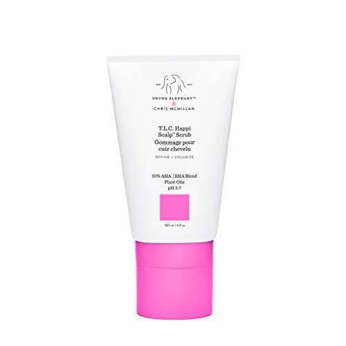 Drunk Elephant T.L.C. Happi Scalp Scrub. Exfoliating and Revitalizing Scrub for Hair and Scalp. (6 fluid ounces)