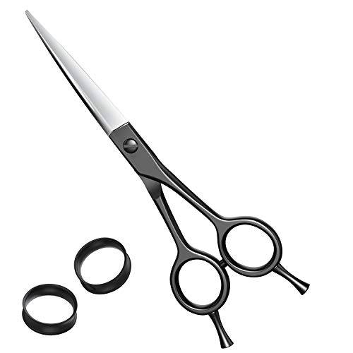 Hair Cutting Scissors Haircut Shears ULG Professional Barber Hair Trimming Razor Edge Scissor 440C Japanese Stainless Steel 6.2 inch for Hairdressing, Home Salon