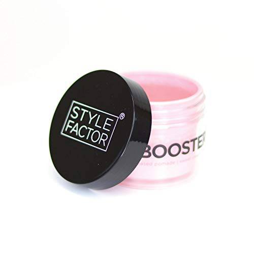 Style Factor Edge Booster Strong Hold Water-Based Pomade 3.38oz - Sweet Peach Scent