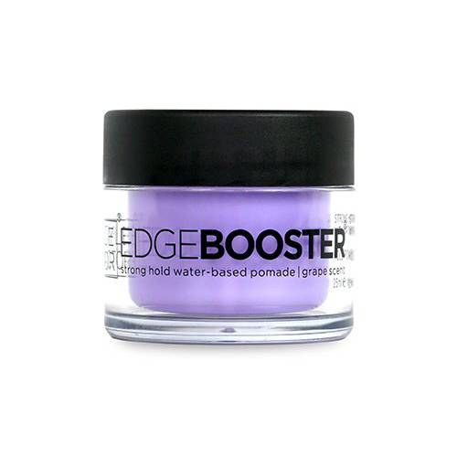 Style Factor Mini Edge Booster Strong Hold Hair Pomade Color Travel 0.85oz (Grape)
