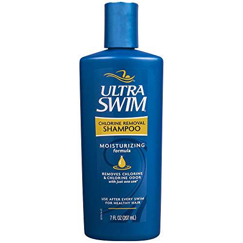 UltraSwim Chlorine Removal Shampoo, Moisturizing Formula (Packaging may vary), blue, 7 Fl Oz (Pack of 1)