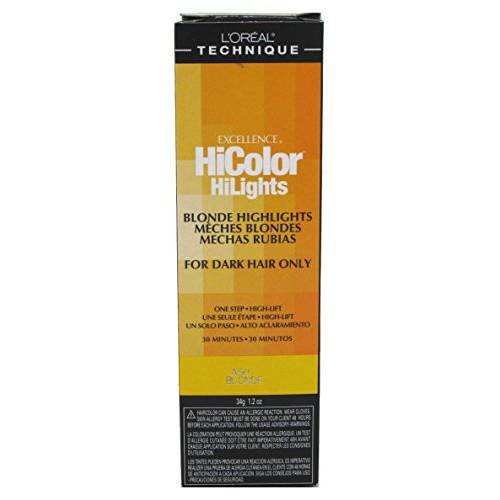 Loreal Excel Hicolor Hilights Ash Blonde 1.2oz (2 Pack)