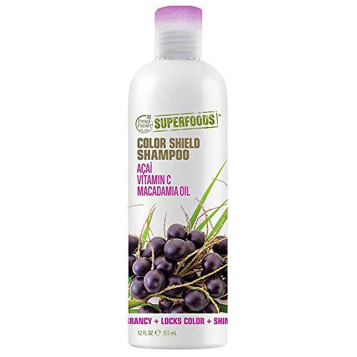 Petal Fresh SuperFoods Color Shield Shampoo (Açaí, Vitamin C & Macadamia Oil) | SuperFoods Beauty