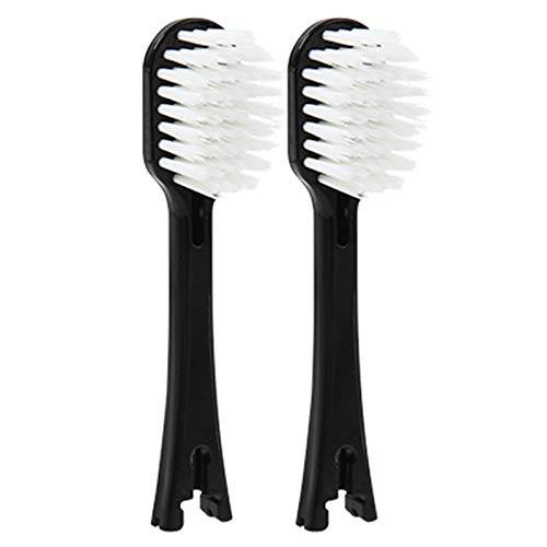 IONPA Wide Replacement Brush Head - Black, 2pcs/Pack, IONIC KISS You, hyG
