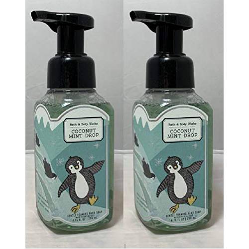 Bath & Body Works Gentle Foaming Hand Soap - Coconut Mint (2 Pack)